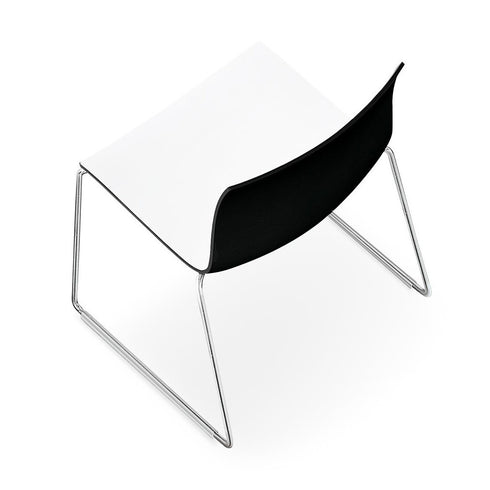 Catifa 46 0278 Chair Bicolored Skids Chrome